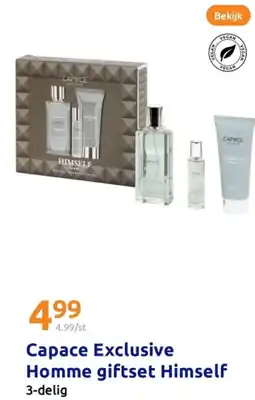 Action Capace Exclusive Homme giftset Himself aanbieding