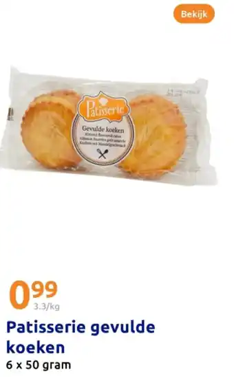 Action Patisserie gevulde koeken aanbieding