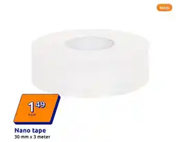 Action Nano tapе aanbieding