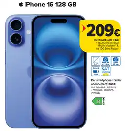 Carrefour Apple iPhone 16 aanbieding
