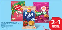 Carrefour Chips Lay's Oven Baked en Borrelnootjes Duyvis aanbieding