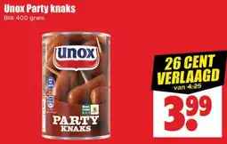 Dirk Unox Party knaks aanbieding