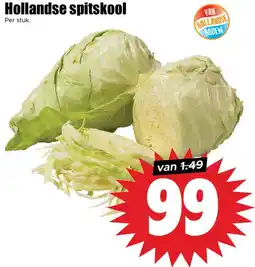 Dirk Hollandse spitskool aanbieding