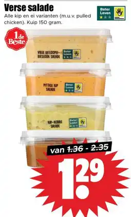 Dirk Verse Salade aanbieding