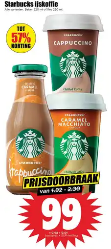 Dirk Starbucks ijskoffie aanbieding