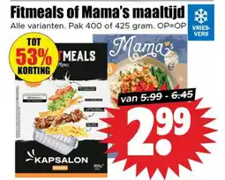 Dirk Fitmeals of Mama's maaltijd aanbieding