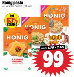 Dirk Honig pasta aanbieding