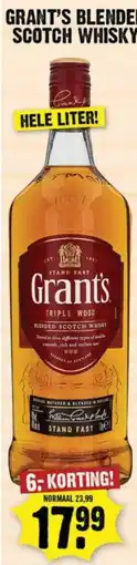 Dirk Grant's Blended Scotch Whisky aanbieding