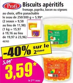 Norma Profi Biscuits apéritifs aanbieding