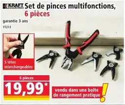 Norma Kraft Set de pinces multifonctions aanbieding