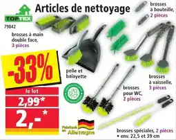 Norma Toptex Articles de nettoyage aanbieding
