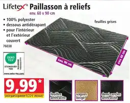 Norma Lifete Paillasson à reliefs aanbieding