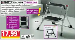 Norma Kraft Escabeau, 2 marches aanbieding
