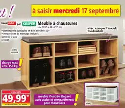 Norma KESPER Meuble à chaussures aanbieding