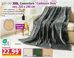 Norma Bella Casa XXL Couverture Cashmere Dots aanbieding