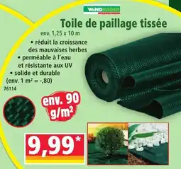 Norma WindHager Toile de paillage tissée aanbieding