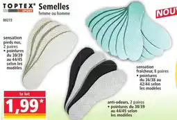Norma Toptex Semelles aanbieding
