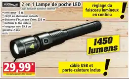 Norma Maximus 2 en 1 Lampe de poche Led aanbieding