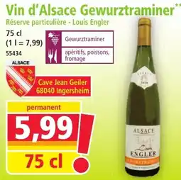 Norma Vin d'Alsace Gewurztraminer aanbieding