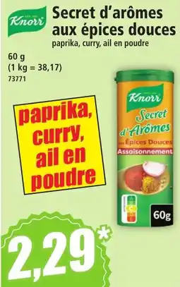 Norma Knorr Secret d'arômes aux épices douces aanbieding