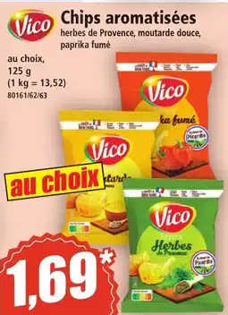 Norma Vico Chips aromatisées aanbieding
