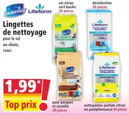 Norma Saubermax Lifeform Lingettes de nettoyage aanbieding