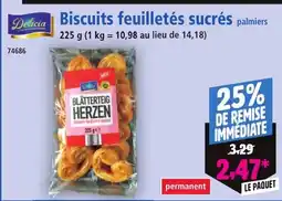 Norma Delicia Biscuits feuilletés sucrés aanbieding