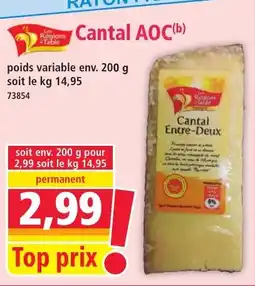 Norma Cantal AOC aanbieding
