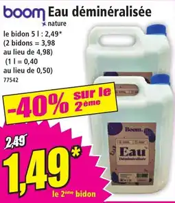 Norma Boom Eau déminéralisée aanbieding