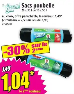 Norma Boom Sacs poubelle aanbieding