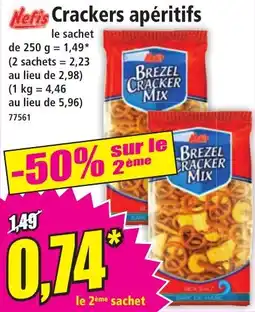 Norma Nefis Crackers Apéritifs aanbieding