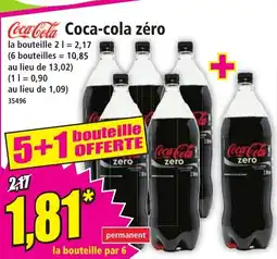 Norma Coca-Cola Zéro aanbieding