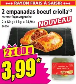 Norma 2 empanadas boeuf criolla aanbieding
