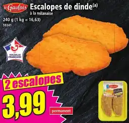 Norma Le Gaulois Escalopes de Dinde aanbieding