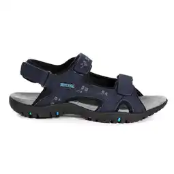 Decathlon Sandalen Slippers Dames - REGATTA Lady Haris - Navy/Black aanbieding