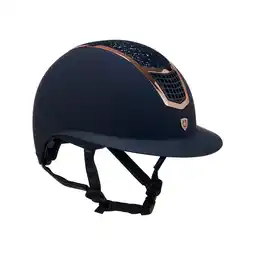 Decathlon Rijhelm Equestro Eclipse Stone Mat Rowel Fitting aanbieding