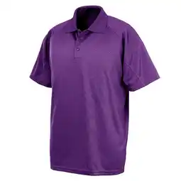 Decathlon Impact Mens Performance Aircool Polo TShirt (Paars) aanbieding