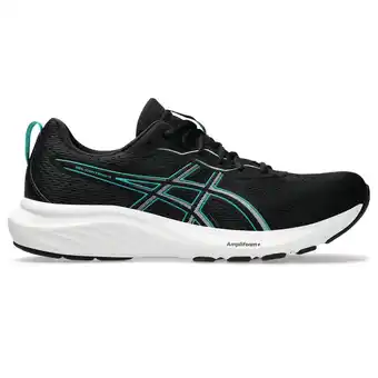 Decathlon Hardloopschoenen Heren - ASICS Gel Contend 9 - Black/Teal aanbieding