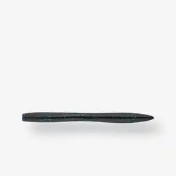 Decathlon Softbaits forelbaars YUBARI STICKBAIT WORM BLACK & BLUE 10 stuks aanbieding
