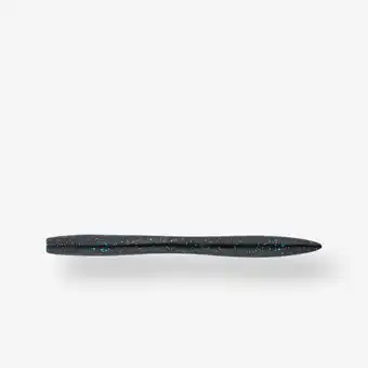 Decathlon Softbaits forelbaars YUBARI STICKBAIT WORM BLACK & BLUE 10 stuks aanbieding
