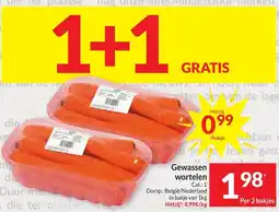 Intermarché Gewassen wortelen aanbieding