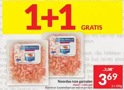 Intermarché Noordse roze garnalen aanbieding