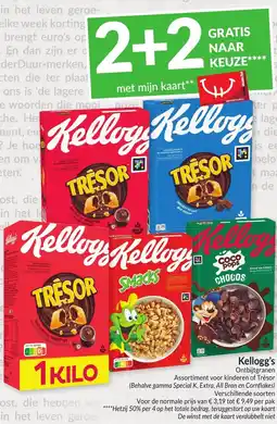 Intermarché Kellogg's Ontbijtgranen aanbieding