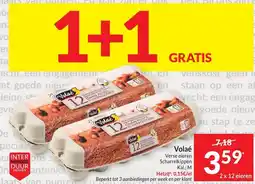 Intermarché Volaé Verse eieren Scharrelkippen Kal.: M aanbieding