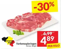 Intermarché Varkensspieringen aanbieding