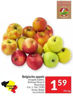 Intermarché Belgische appels aanbieding