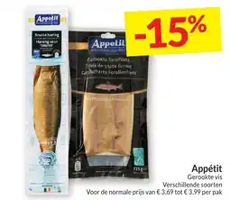 Intermarché Appétit Gerookte vis aanbieding
