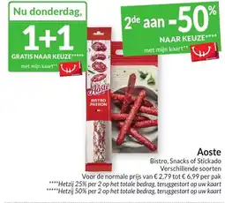 Intermarché Aoste Bistro, Snacks of Stickado aanbieding