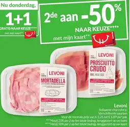 Intermarché Levoni Italiaanse charcuterie aanbieding