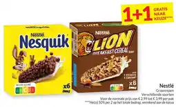 Intermarché Nestle Graanrepen aanbieding